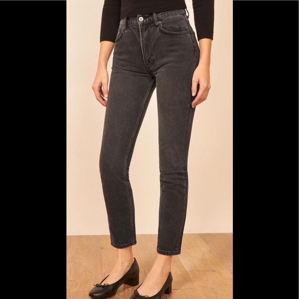 Reformation Julia High Cigarette Jean in Monterey